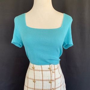 Bar III Knit Blouse CA
